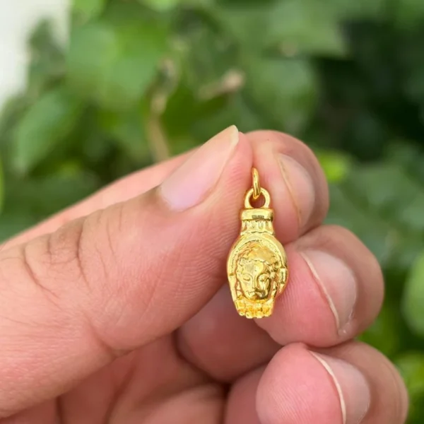 925 Silver Buddha Head Pendant