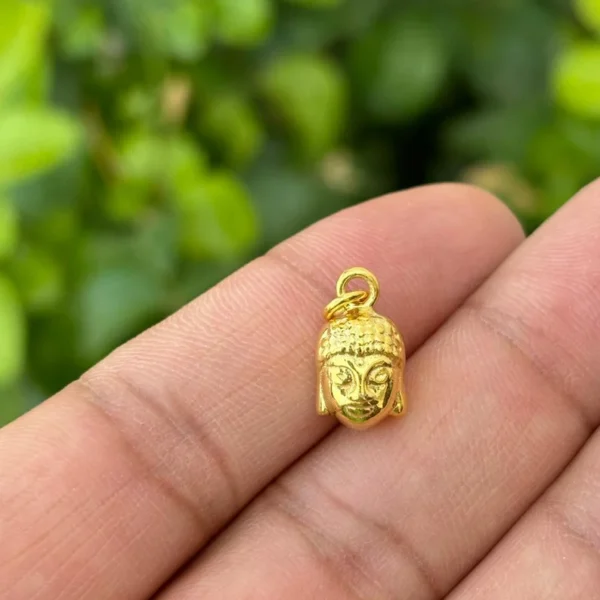 925 Silver Buddha Head Pendant