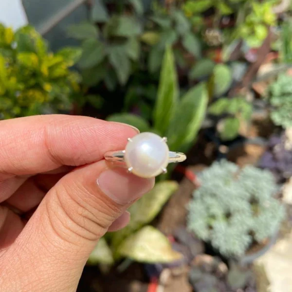 925 Silver Freshwater Pearl Ring