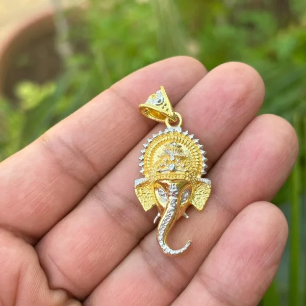 925 Silver Ganesh Pendant