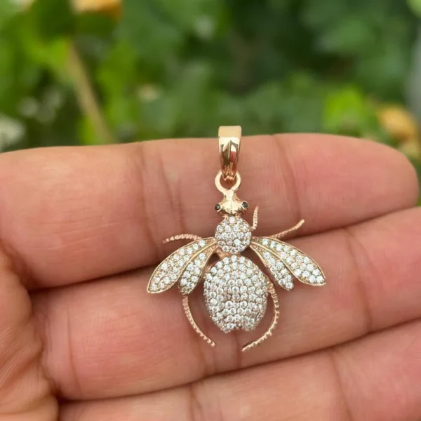 925 Silver Honey Bee Pendant