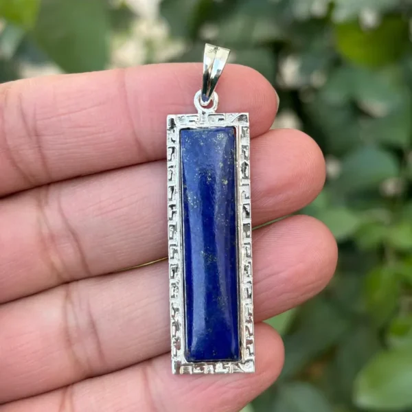 925 Silver Lapis Lazuli Pendant