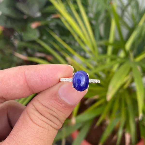 925 Silver Lapis Lazuli Ring