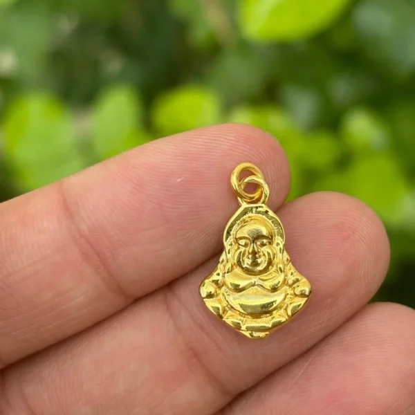 925 Silver Laughing Buddha Pendant