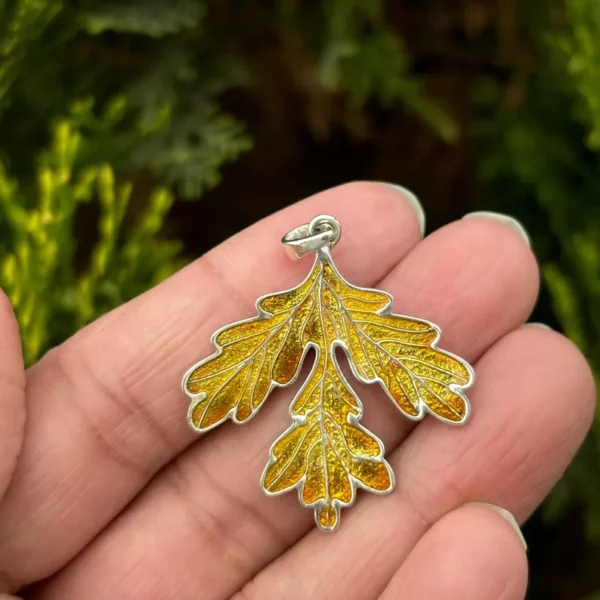 925 Silver Maple Leaf Pendant