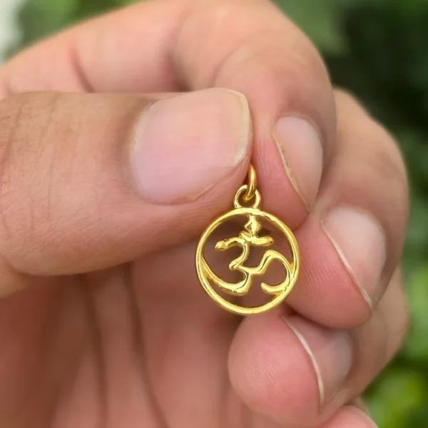 925 Silver Om Pendant