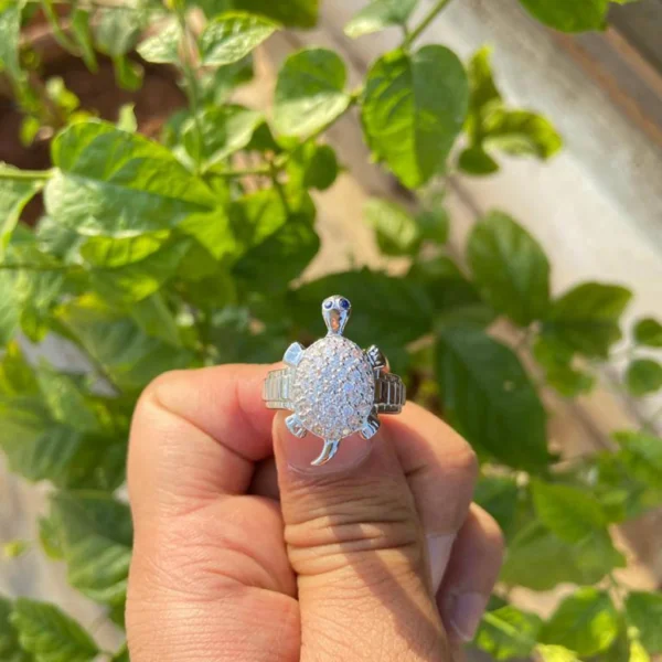925 Silver Sea Turtle Ring
