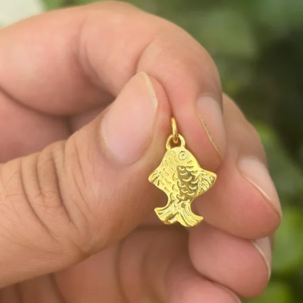 925 Silver Small Fish Pendant