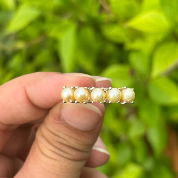 925 Silver South Sea Pearl Ring
